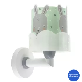 Dalber Baby Bunny Green 61159H gyerek falilámpa, 1x60W E27