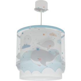   Dalber Whale Dreams 61172T gyerek függeszték, 1x15W E27 LED