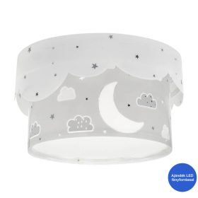   Dalber Moon Grey 61236E gyerek mennyezeti lámpa, 2x15W E27 LED