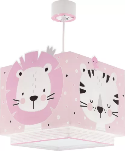 Dalber Baby Jungle Pink 63112MS gyerek függeszték, 1x60W E27
