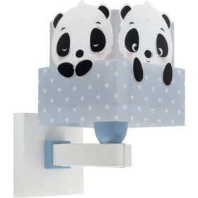 Dalber Panda Blue 63169T gyerek falilámpa, 1x60W E27