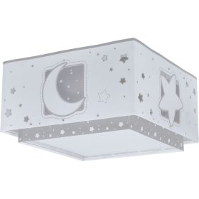   Dalber Moonlight Grey 63236E gyerek mennyezeti lámpa, 2x15W E27 LED