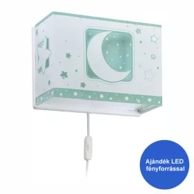 Dalber Moonlight 63238H gyerek falilámpa, 1x60W E27