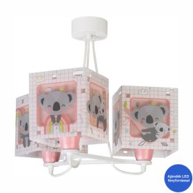 Dalber Koala 63267S gyereklámpa függeszték, 3x60W E27