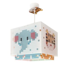 Dalber Little Pixel 63372 gyerek függeszték, 1x15W E27 LED