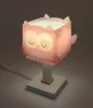 Dalber Little Pink Owl 64481 gyerek asztali lámpa, 1x8W E14 LED