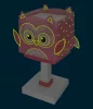 Dalber Little Pink Owl 64481 gyerek asztali lámpa, 1x8W E14 LED