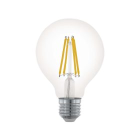   Eglo 110023 E27-LED-G80 dimmelhető filament fényforrás, 7,5W=60W, 2700K, 806 lm