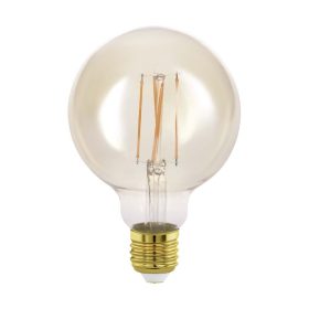   Eglo 110053 Amber E27-LED-G95 gömb fényforrás, 4W=31W, 2200K, 350 lm