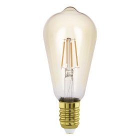   Eglo 110055 Amber E27-LED-ST64 fényforrás, 4W=26W, 2200K, 270 lm