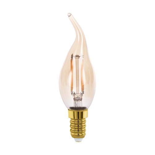 Eglo 110059 Amber E14-LED-CF35 gyertyaláng fényforrás, 4W=26W, 2200K, 270 lm