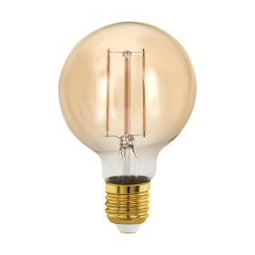   Eglo 110063 Golden Age E27-LED-G80 dimmelhető gömb fényforrás, 4W=28W, 1700K, 300 lm