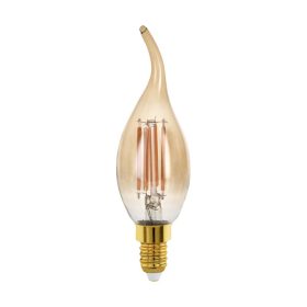   Eglo 110071 Golden Age E14-LED-CF35 dimmelhető gyertyaláng fényforrás, 4W=28W, 1700K, 300 lm