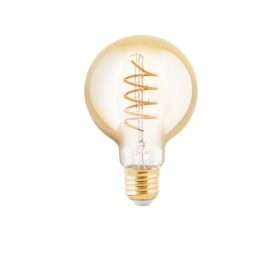   Eglo 110079 Decor Spiral E27-LED-G80 dimmelhető gömb fényforrás, 4W=25W, 2000K, 245 lm