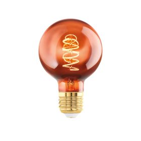   Eglo 110198 Decor Spiral E27-LED-G60 dimmelhető gömb fényforrás, 4W=5W, 2000K, 30 lm