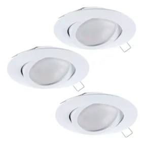   Eglo Tedo 31683 billenthető beépíthető spotlámpa szett, 3x5W GU10 LED, 3000K, 3x400 lm