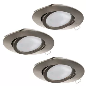   Eglo Tedo 31689 billenthető beépíthető spotlámpa szett, 3x5W GU10 LED, 3000K, 3x400 lm