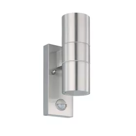   Eglo Riga 5 32898 mozgásérzékelős kültéri falilámpa, 2x3W GU10, 3000K, 2x240 lm, IP44