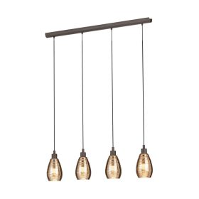 Eglo Siracusa 39507 függeszték, 4x60W E27