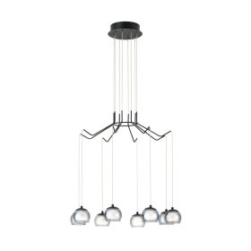   Eglo Rovigana 39511 függeszték, 8x3,3W LED, 3000K, 8x340 lm