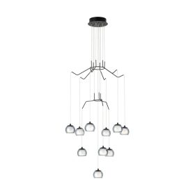   Eglo Rovigana 39512 függeszték, 10x3,3W LED, 3000K, 10x340 lm