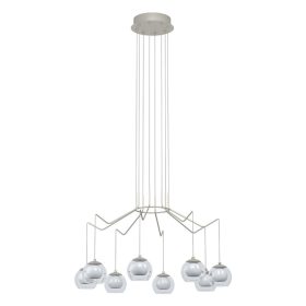   Eglo Rovigana 39515 függeszték, 8x3,3W LED, 3000K, 8x340 lm