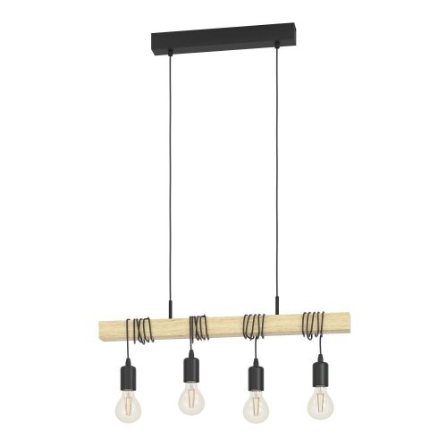 Eglo TOWNSHEND 43512 függeszték, 4x60W E27