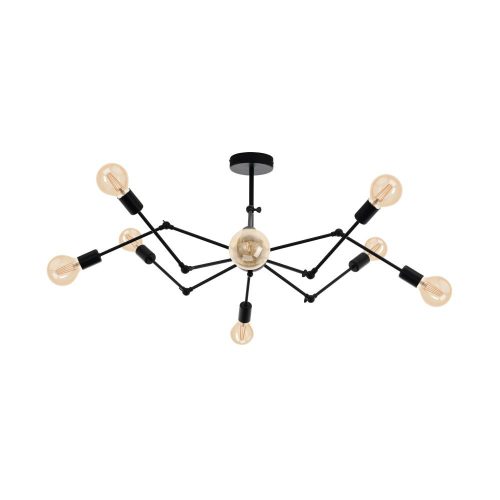 Eglo EXMOOR 49037 mennyezeti lámpa, 8x60W E27