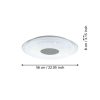 Eglo Lanciano-Z 900005 Zigbee, kristályeffektes, okos mennyezetlámpa, 44,8W LED, 2700K-6500K, 4960 lm