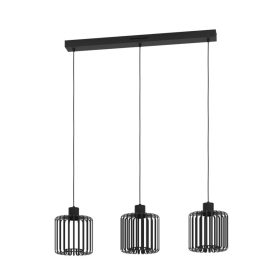   Eglo GINESTRONE-Z 900724 Zigbee okos függeszték, 3x3,7W LED, 2700K-6500K+RGB, 1650 lm