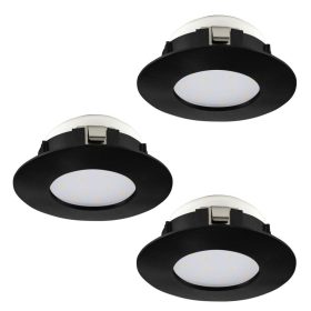   Eglo Pineda 900744 süllyesztett lámpa, 3x4,9W LED, 3000K, 1080 lm, IP20/IP44