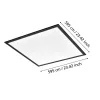 Eglo Salobrena 1 900819 mennyezeti LED panel, 33W LED, 4000K, 4700 lm