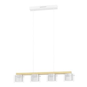   Eglo PORTICO-Z 900881 Zigbee okos függeszték, 4x3,7W LED, 2700K-6500K+RGB, 2200 lm