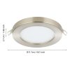 Eglo Fueva Flex 900936 süllyesztett lámpa, 5,5W LED, 4000K, 700 lm