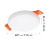 Eglo RAPITA 900962 süllyesztett lámpa, 4,5W LED, 3000K, 600 lm, IP65/IP20