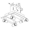 Eglo ROTTELO 90916 spotlámpa, 4x5W GU10 LED, 3000K, 4x400 lm