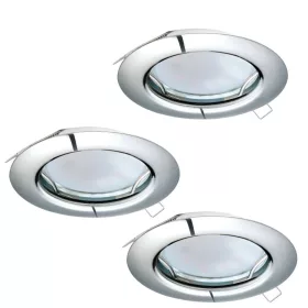   Eglo Peneto 94236 beépíthető, fix spotlámpa szett, 3x3W GU10 LED, 3000K, 3x240 lm