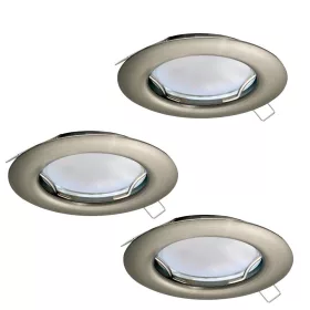   Eglo Peneto 94237 beépíthető, fix spotlámpa szett, 3x3W GU10 LED, 3000K, 3x240 lm