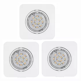   Eglo Peneto 94266 beépíthető, fix spotlámpa szett, 3x5W GU10 LED