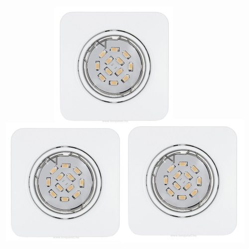 Eglo Peneto 94266 beépíthető, fix spotlámpa szett, 3x5W GU10 LED