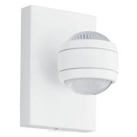   Eglo Sesimba 94849 kültéri falilámpa, 2x3,7W LED, 3000K, 2x280 lm, IP44