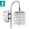 Eglo Almonte 94879 fürdőszobai falilámpa, 1x2,5W G9 LED, 3000K, 360 lm, IP44