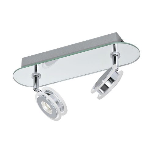 Eglo Agueda 95278 fürdőszobai spotlámpa, 2x3,3W LED, IP44