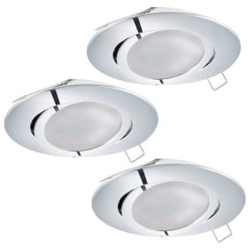   Eglo TEDO 95362 beépíthető lámpa 3x5W GU10, 3000K, 3x400 lm