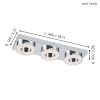 Eglo Fradelo 95663 fali/mennyezeti lámpa, 3x4W LED