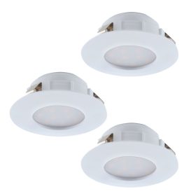   Eglo Pineda 95814 dimmelhető, beépíthető spotlámpa szett, 3x6W LED, 3000K, 3x500lm
