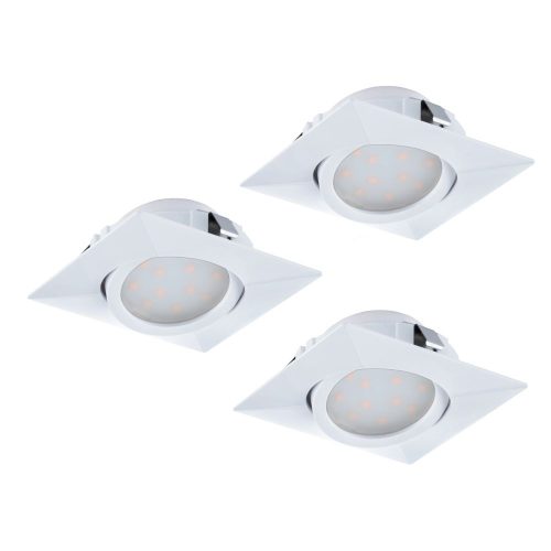 Eglo Pineda 95844 álmennyezeti spotlámpa szett, 3x6W LED, 3000K, 3x500lm