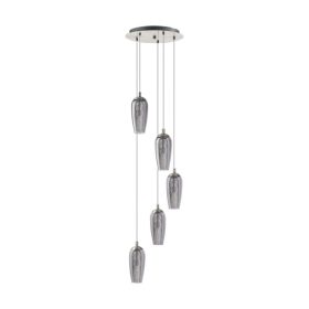   Eglo FARSALA 96345 függeszték, 5x3W G9 LED, 3000K, 5x360 lm