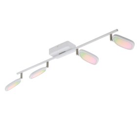  Eglo PALOMBARE-C 97694 Connect spotlámpa, 4x5W LED, 2700K-6500K+RGB, 4x600 lm