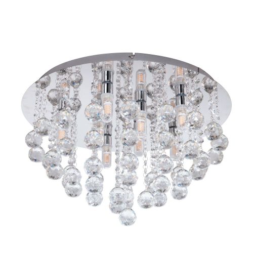 Eglo Almonte 97699 kristály mennyezeti lámpa, 8x3W G9 LED, 3000K, 8x360 lm, IP44